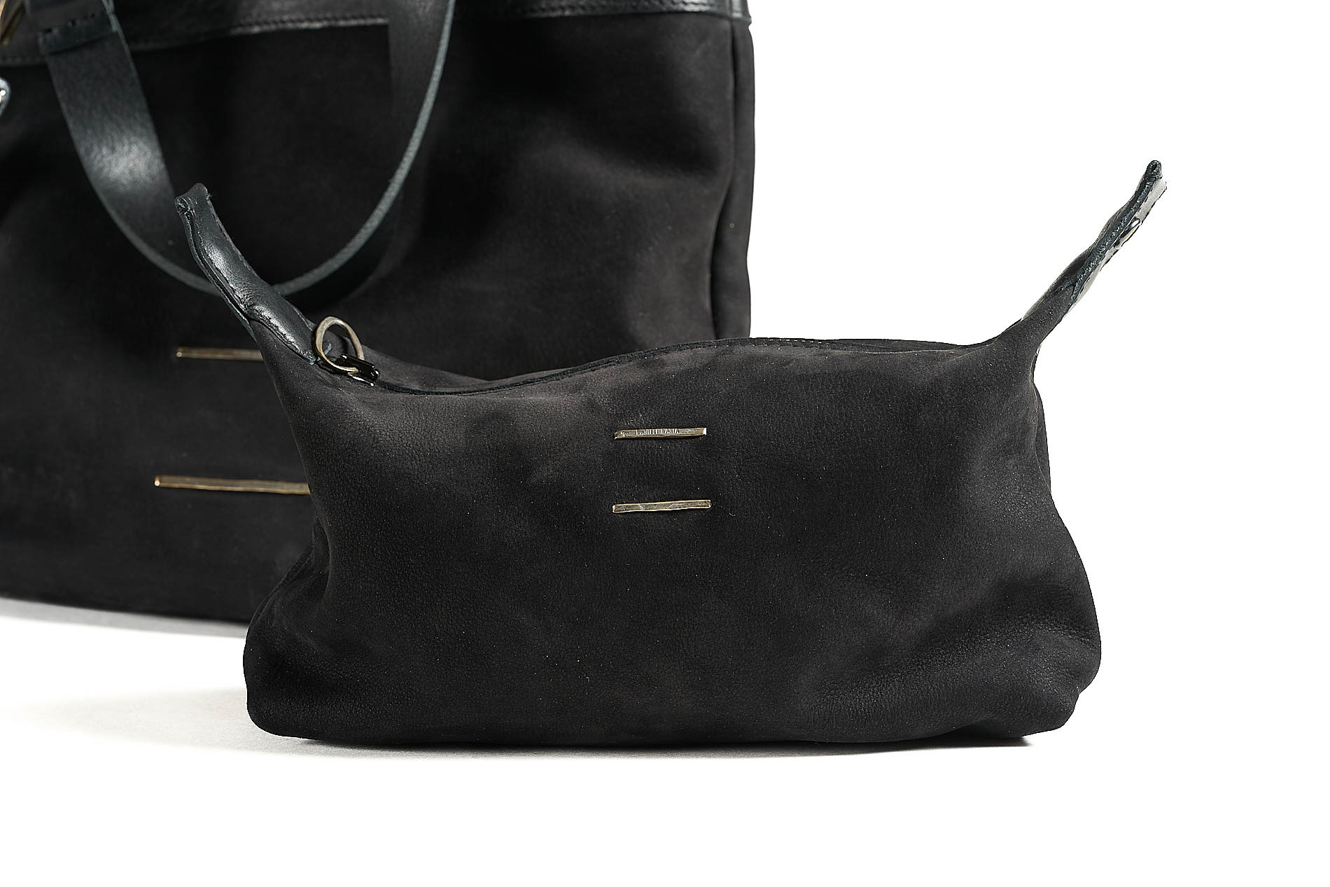 daniele basta leather and silver bags - DETAIL 2